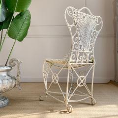 An Ornate Regency Wirework Iron Chair - 3062049