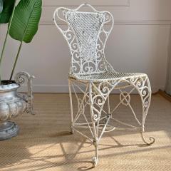 An Ornate Regency Wirework Iron Chair - 3062052