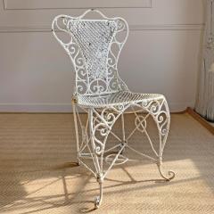 An Ornate Regency Wirework Iron Chair - 3062057