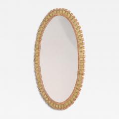 An Oval Mirror in the manner of Line Vautrin  - 4296822