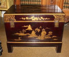 An Understated 19th Century English Chinoiserie Trunk - 3353544