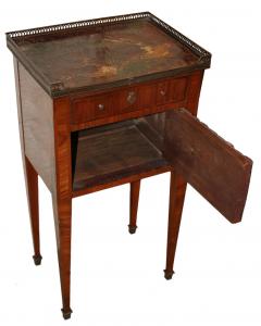 An Unusual 19th Century Louis XVI French Chiffonniere Side Table - 3400262