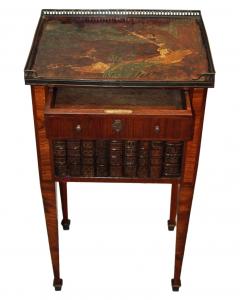 An Unusual 19th Century Louis XVI French Chiffonniere Side Table - 3400263