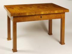 An Unusual Biedermeier Swivel Top Folding Table - 524009