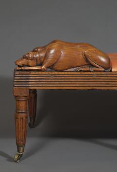 An Unusual Carved Walnut Daybed Related To A Design By Thomas Hope - 1224962