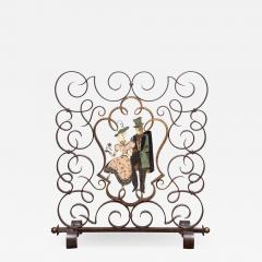 An Unusual French Art Deco Figural Fire Screen - 1564834