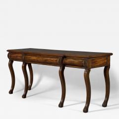 An Unusual Regency Mahogany Breakfront Side or Serving Table - 4445066