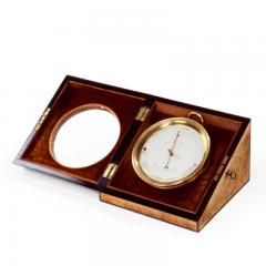 An aneroid desk barometer by C W Dixey - 1221638