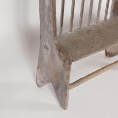 An antique wooden bench circa 1800  - 3071565