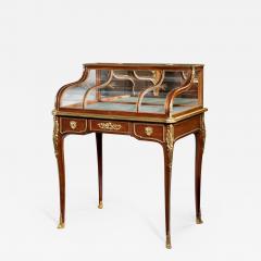 An attractive and unusual Napoleon III mahogany display table - 746584