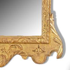 An attractive late George I giltwood mirror - 1430664