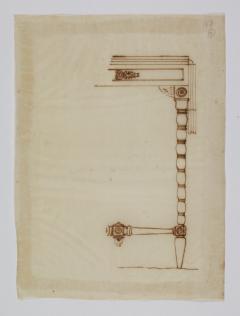 An oak and pollard oak writing table attributed to George Bullock - 3203115