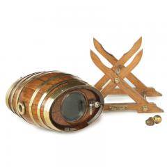 An oak spirit barrel made from H M S Victory timber 1890 - 3332197