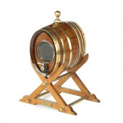 An oak spirit barrel made from H M S Victory timber 1890 - 3332202