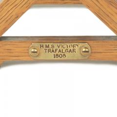 An oak spirit barrel made from H M S Victory timber 1890 - 3332203