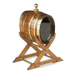 An oak spirit barrel made from H M S Victory timber 1890 - 3332205