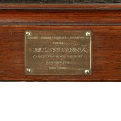 An oak stool from the timber of H M S Britannia - 3250085