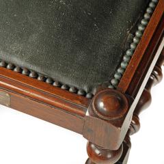 An oak stool from the timber of H M S Britannia - 3250086