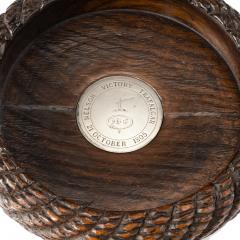 An oak wine coaster made from Victory timber - 1488556