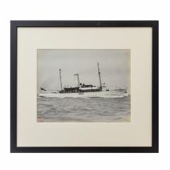 An original gelatine print of a gentleman s steam yacht - 977761