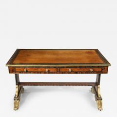 An outstanding and important Regency writing table by William Jamar - 3342317