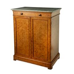 An unusual amboyna cupboard by Gillow Co - 2795404