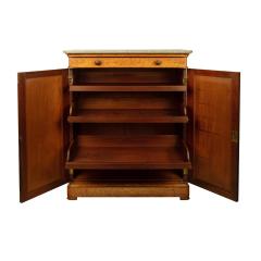 An unusual amboyna cupboard by Gillow Co - 2795410