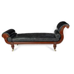 An unusual pair of Regency mahogany day beds in the manner of Gillows - 3465508