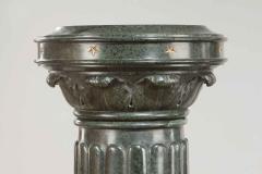 An unusual pair of Victorian marble revolving topped pedestals - 772663