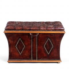 An unusual shaped William IV rosewood framed box ottoman - 1089983