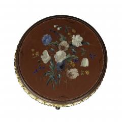An unusual slate topped parcel gilt walnut table by William Turner Son - 3356074