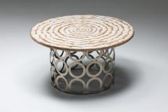 Anacleto Spazzapan Eclectic Round Dining Table by Anacleto Spazzapan 2000s - 2290665