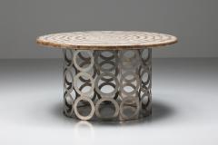 Anacleto Spazzapan Eclectic Round Dining Table by Anacleto Spazzapan 2000s - 2290706