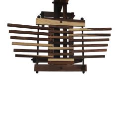 Anacleto Spazzapan Italian Sculptural Wooden Chairs Sono by Anacleto Spazzapan 1980s Set of Two - 4094209