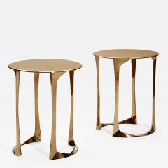 Anasthasia Millot Bronze Side Tables by Anasthasia Millot - 243254