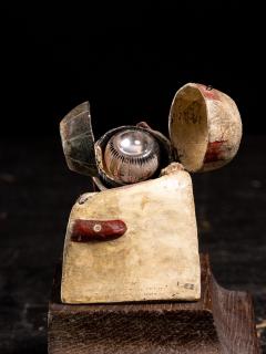 Anatomical cut of one eye composition in natural painted papier mach  - 4269861