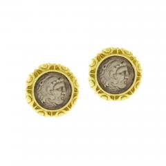 Ancient Coin Earrings - 4070466