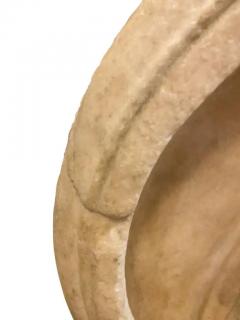 Ancient Roman Carved Marble Roundel - 4130096