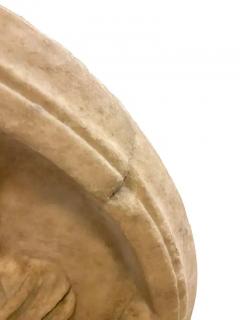 Ancient Roman Carved Marble Roundel - 4130103