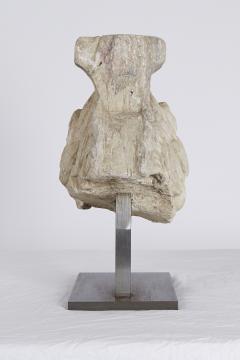 Ancient Roman Marble Lion Head Terminal Sculpture - 2128362
