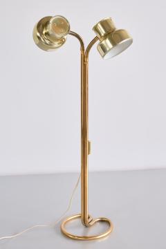 Anders Pehrson Anders Pehrson Bumling Floor Lamp in Brass Atelje Lyktan Sweden 1968 - 3299664