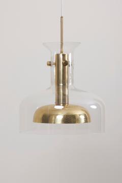 Anders Pehrson One of Six Crystal Pendant Lamp by Anders Pehrson for Atelje Lyktan - 1833272