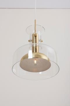 Anders Pehrson One of Six Crystal Pendant Lamp by Anders Pehrson for Atelje Lyktan - 1833273