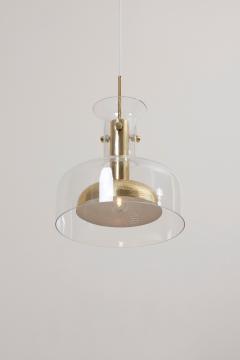 Anders Pehrson One of Six Crystal Pendant Lamp by Anders Pehrson for Atelje Lyktan - 1833276