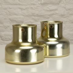 Anders Pehrson Pair of Brass Bumling Wall Lights Anders Pehrson Sweden 1970s - 2988243