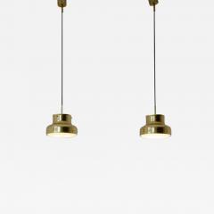 Anders Pehrson Pair of rare 1970s small ceiling lamps by Anders Pehrson for Atelje Lyktan  - 2778576