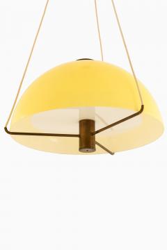 Anders Pehrson Rare Yellow Acrylic Ceiling Lamp by Anders Pehrson 1960s - 4443631