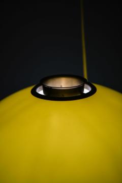Anders Pehrson Rare Yellow Acrylic Ceiling Lamp by Anders Pehrson 1960s - 4443632