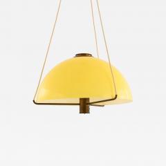 Anders Pehrson Rare Yellow Acrylic Ceiling Lamp by Anders Pehrson 1960s - 4444221