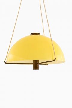 Anders Pehrson Rare Yellow Acrylic Ceiling Lamp by Anders Pehrson 1960s - 4444270